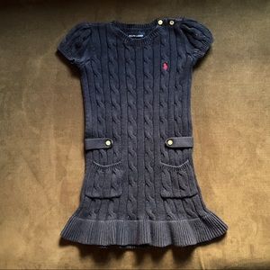 Ralph Lauren sweater dress size 4T.